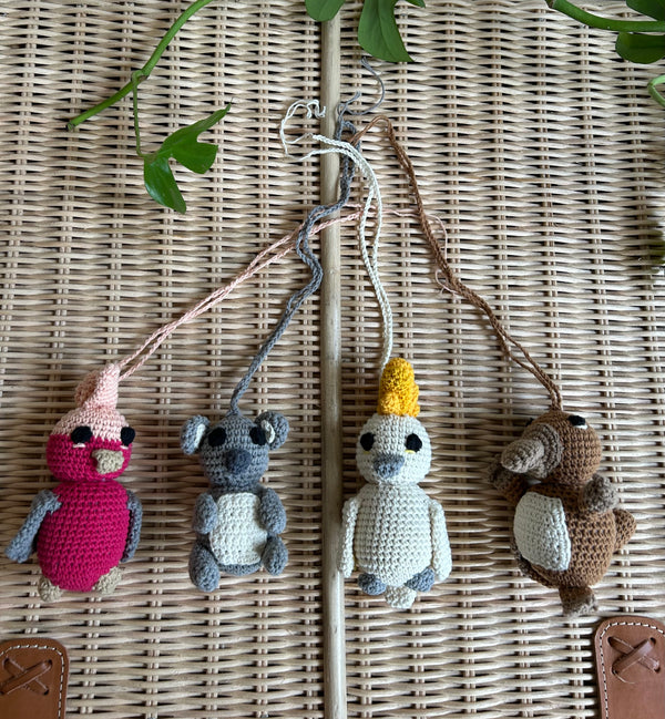 Aussie Animals Crochet Toy Set | Raja Homewares | - Bundle of 4