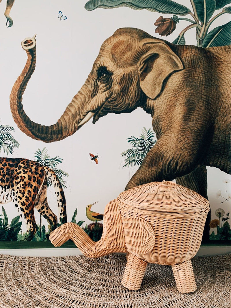 Emily the Elephant | Raja Homewares | Kids Toy Storage Basket