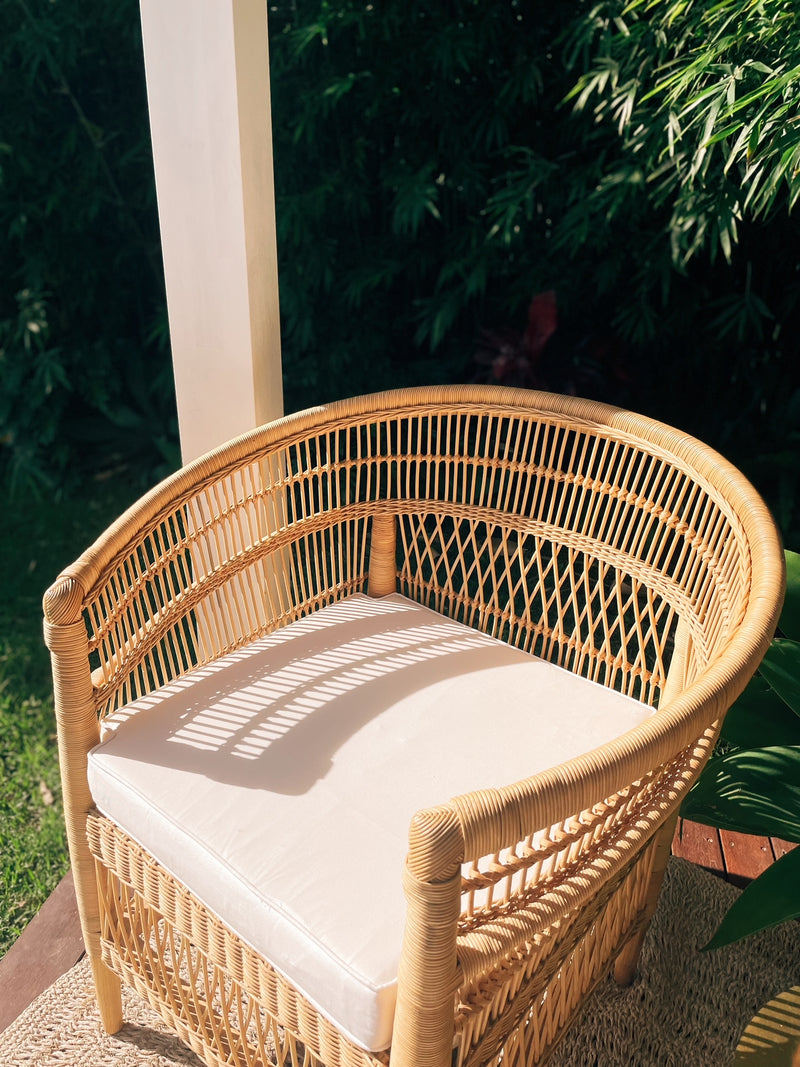 Mama Malawi Style Chair | Raja Homewares | Rattan Arm Chair