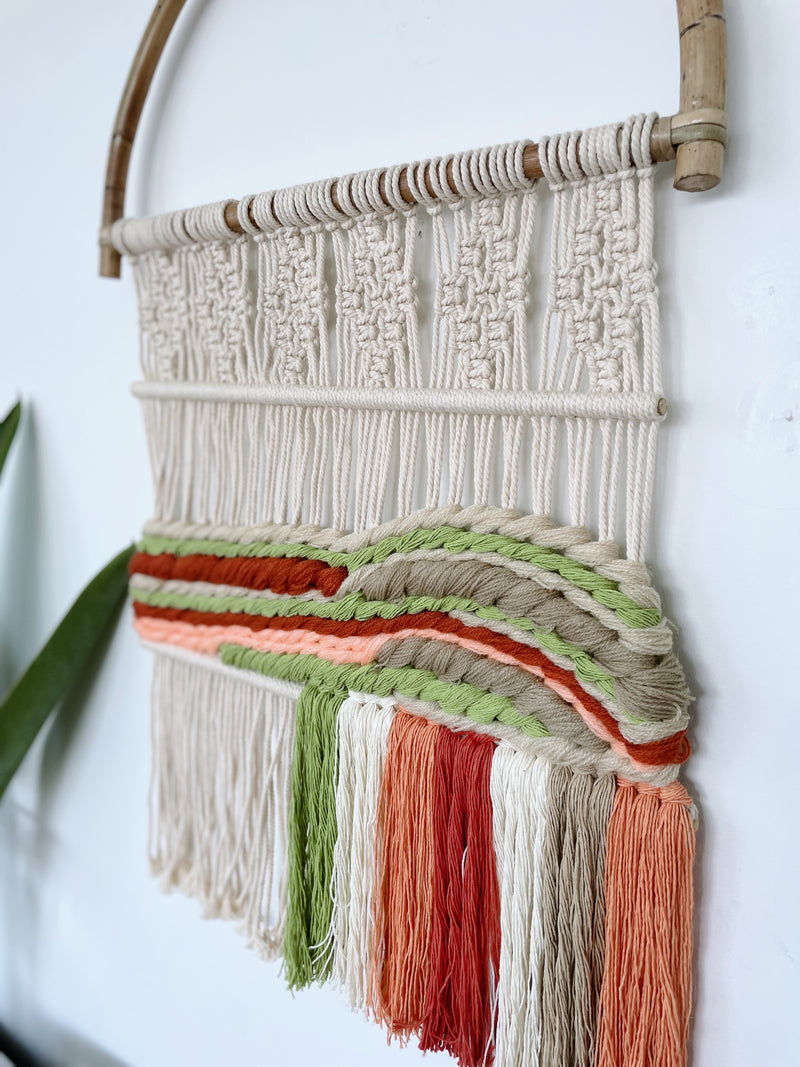Peru Wall Hanging | Raja Homewares | Hand Loomed Cotton Thread
